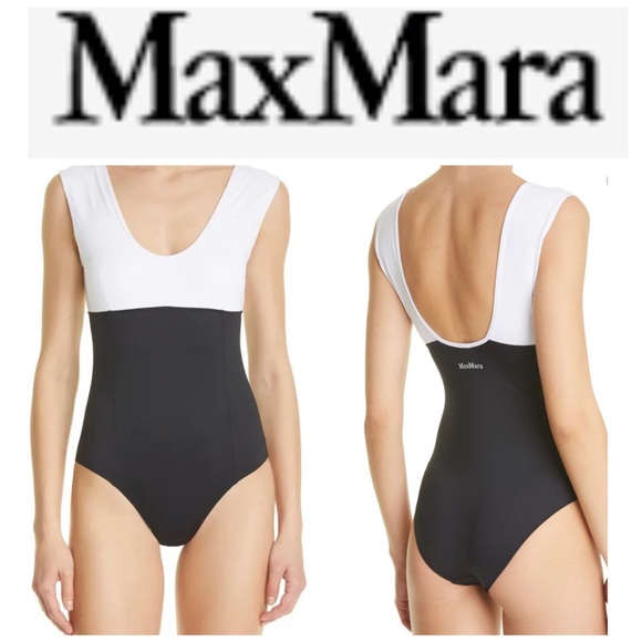 MaxMara Other - NEW Max Mara Etra Colorblock One-Piece Swimsuit